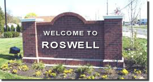 Welcome to Roswell, GA Sign