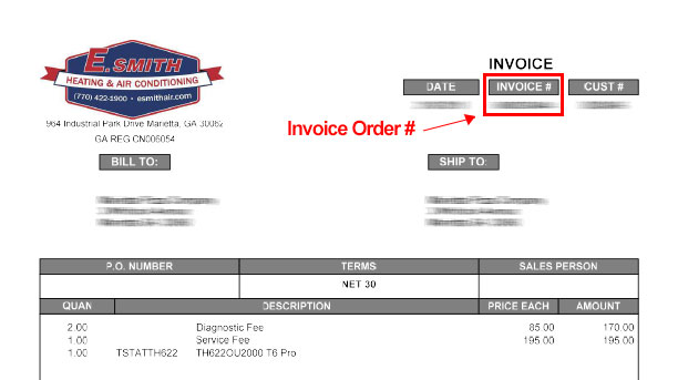 invoice image