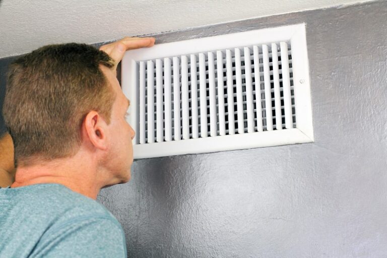 Checking AC vent